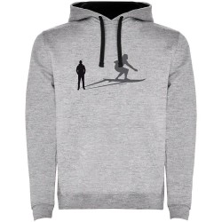 суичър,мъжки,пуловери,kruskis,shadow,surf,two,colour,hoodie,heather,grey,black,(grey)