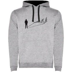 суичър,мъжки,пуловери,kruskis,shadow,triathlon,two,colour,hoodie,heather,grey,black,(grey)
