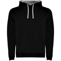 суичър,мъжки,пуловери,kruskis,simply,diving,addicted,two,colour,hoodie,black,grey,(black)