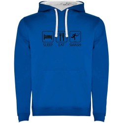 суичър,мъжки,пуловери,kruskis,sleep,eat,and,smash,two,colour,hoodie,royal,blue,white,(blue)