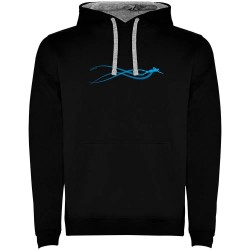суичър,мъжки,пуловери,kruskis,stella,swim,two,colour,hoodie,black,grey,(black)