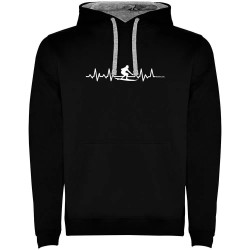 суичър,мъжки,пуловери,kruskis,surf,heartbeat,two,colour,hoodie,black,grey,(black)
