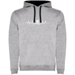 суичър,мъжки,пуловери,kruskis,surf,heartbeat,two,colour,hoodie,heather,grey,black,(grey)
