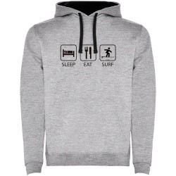 суичър,мъжки,пуловери,kruskis,surf,sleep,eat,and,surf,two,colour,hoodie,heather,grey,black,(grey)