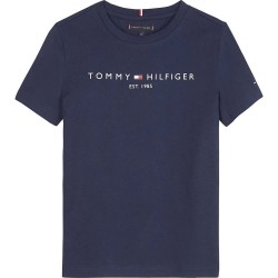 тениска,детски,тениски,tommy,hilfiger,essential,short,sleeve,t,shirt,blue,(twilight,navy)