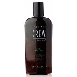 хигиена,коса,american,crew,classic,3,in,1,tea,tree,two,in,one,shampoo,450ml,clear