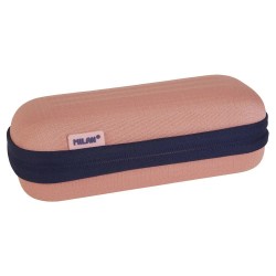 канцеларски,принадлежности,milan,semi,rigid,oval,1918,series,pencil,case,pink