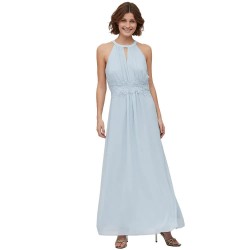 рокля,дамски,поли,и,рокли,vila,milina,halter,sleeveless,long,dress,blue,(kentucky,blue,detail,elastic)