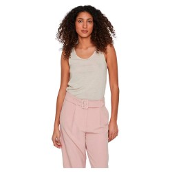 тениска,дамски,тениски,vila,sina,sleeveless,t,shirt,beige,(birch,detail,melange)