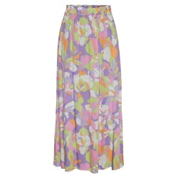 пола,дамски,поли,и,рокли,yas,simuna,high,waist,midi,skirt,purple,(bougainvillea,aop,villea,print)