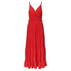 рокля,дамски,поли,и,рокли,yas,sirala,sleveless,long,dress,red