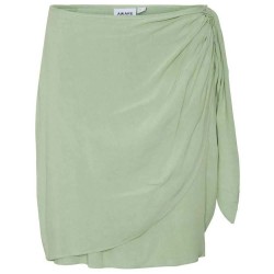 пола,дамски,поли,и,рокли,vero,moda,natural,sarong,high,waist,short,skirt,green,(reseda,detail,natural,dyed)