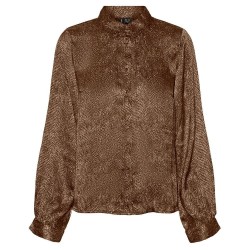 риза,с,дълъг,ръкав,дамски,блузи,дамски,ризи,vero,moda,snakey,long,sleeve,shirt,silver,mink,aop,snakey,(brown)