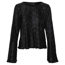 дамски,блузи,дамски,ризи,vero,moda,ziva,long,sleeve,blouse,black,(black)