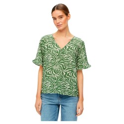 дамски,блузи,дамски,ризи,object,seline,short,sleeve,blouse,green,(vineyard,green,aop,sandshell,animal)
