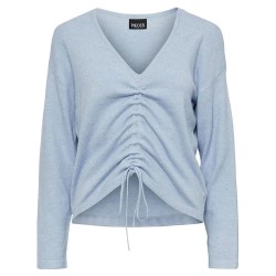блуза,дамски,пуловери,дамски,плетени,дрехи,pieces,nandi,v,neck,sweater,blue,(kentucky,blue)