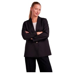 сако,дамски,сака,pieces,size,loose,blazer,black,(black)