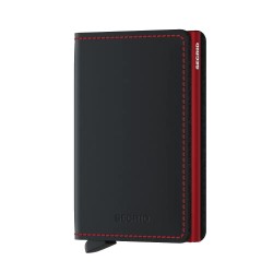 Secrid SM wallet - Black (Black / Red) портфейли,и,портмонета,secrid,sm,wallet,black,(black,red)