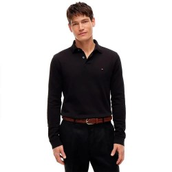 дамски,блузи,с,яка,мъжки,блузи,с,яка,tommy,hilfiger,1985,regular,long,sleeve,polo,black,(black)