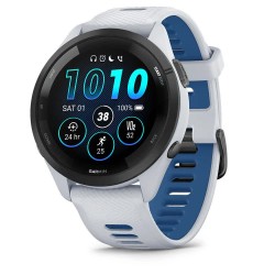 часовници,garmin,reloj,forerunner,265,white,blue,(silver)