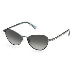 слънчеви,очила,слънчеви,очила,swarovski,sk0386,woman,sunglasses,shiny,dark,green,gradient,green,(green)