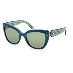 слънчеви,очила,слънчеви,очила,swarovski,sk0391,woman,sunglasses,shiny,dark,green,green,(green)