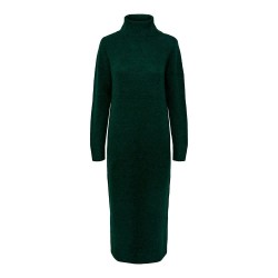 рокля,дамски,поли,и,рокли,pieces,juliana,long,sleeve,dress,green,(trekking,green)