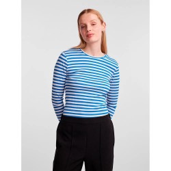 тениска,дамски,тениски,pieces,ruka,long,sleeve,t,shirt,blue,(french,blue,stripes,cloud,dancer)