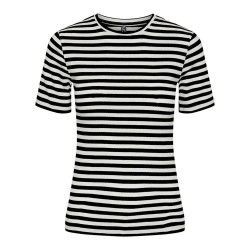 тениска,дамски,тениски,pieces,ruka,short,sleeve,t,shirt,cloud,dancer,stripes,black,(black)