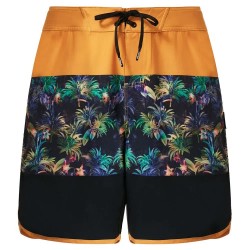 бански,гащета,мъжки,бански,костюми,oakley,neon,palms,19´´,swimming,shorts,yellow,palm,block,print,(multicolor)