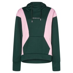 суичър,дамски,блузи,oakley,rosy,rc,hoodie,hunter,green,pink,flower,(green)
