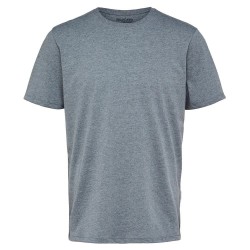 тениска,мъжки,тениски,selected,aspen,short,sleeve,t,shirt,medium,grey,melange,(grey)