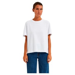 тениска,дамски,тениски,selected,essential,boxy,short,sleeve,t,shirt,bright,white,(white)