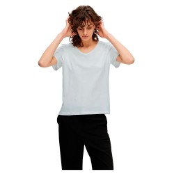 тениска,дамски,тениски,selected,essential,short,sleeve,v,neck,t,shirt,white,(bright,white)