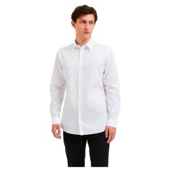 риза,с,дълъг,ръкав,мъжки,ризи,selected,nathan,solid,long,sleeve,shirt,white
