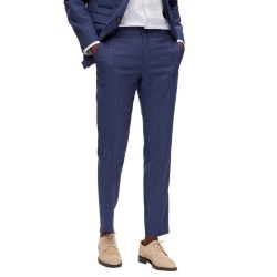 сако,мъжки,панталони,selected,neil,slim,fit,dress,pants,navy,blazer,checks,(blue)