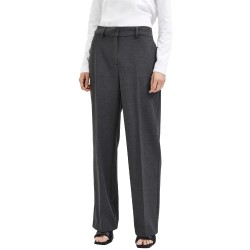 панталони,дамски,панталони,selected,rita,wide,fit,pants,grey
