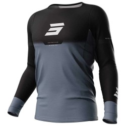 Блуза с дълъг ръкав Shot race gear Rogue Revolt long sleeve jersey - Black (Black) блуза,с,дълъг,ръкав,мъжки,тениски,дамски,тениски,shot,race,gear,rogue,revolt,long,sleeve,jersey,black,(black)