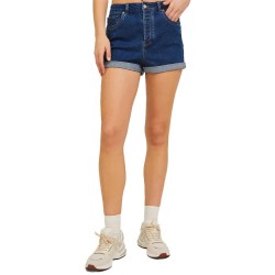 къси,панталони,дамски,панталони,jack,&,jones,hazel,mini,high,waist,denim,shorts,blue
