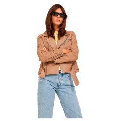 яке,дамски,якета,и,палта,jack,&,jones,holly,biker,leather,jacket,beige