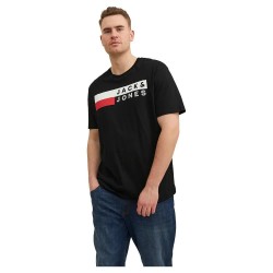 тениска,мъжки,тениски,jack,&,jones,logo,2,colors,short,sleeve,t,shirt,black,(black,print,play,4)