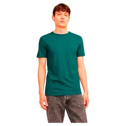 тениска,мъжки,тениски,jack,&,jones,organic,melange,short,sleeve,t,shirt,storm,detail,melange,(green)