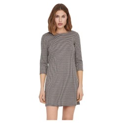 рокля,дамски,поли,и,рокли,only,brilliant,3,4,check,short,dress,black,(black,aop,brown,houndstooth)
