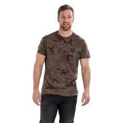 Тениска Revit Bailey short sleeve T-shirt - Green (Camo / Dark Green) тениска,мъжки,тениски,дамски,тениски,revit,bailey,short,sleeve,t,shirt,green,(camo,dark,green)