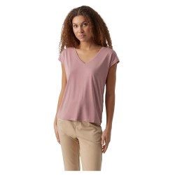тениска,дамски,тениски,vero,moda,fill,short,sleeve,v,neck,t,shirt,nostalgia,rose,(pink)