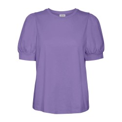 тениска,дамски,тениски,vero,moda,kerry,2,4,short,sleeve,t,shirt,paisley,purple,(purple)