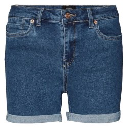 Къси панталони Vero moda Luna Fold shorts - Blue (Medium Blue Denim) къси,панталони,мъжки,панталони,дамски,панталони,vero,moda,luna,fold,shorts,blue,(medium,blue,denim)