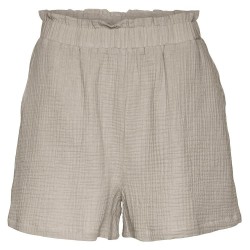къси,панталони,дамски,панталони,vero,moda,natali,high,waist,shorts,grey,(silver,lining)