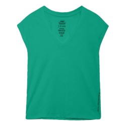тениска,дамски,тениски,ecoalf,rennes,short,sleeve,t,shirt,green