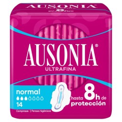 хигиена,тяло,ausonia,normal,alas,compresses,14,units,clear,(multicolor)